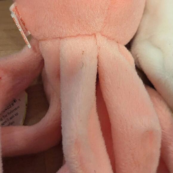 Lot of 6 Rare and Retired 1990s Ty Beanie Babies! Walrus, Lady bug, inky, spot - Picture 4 of 5